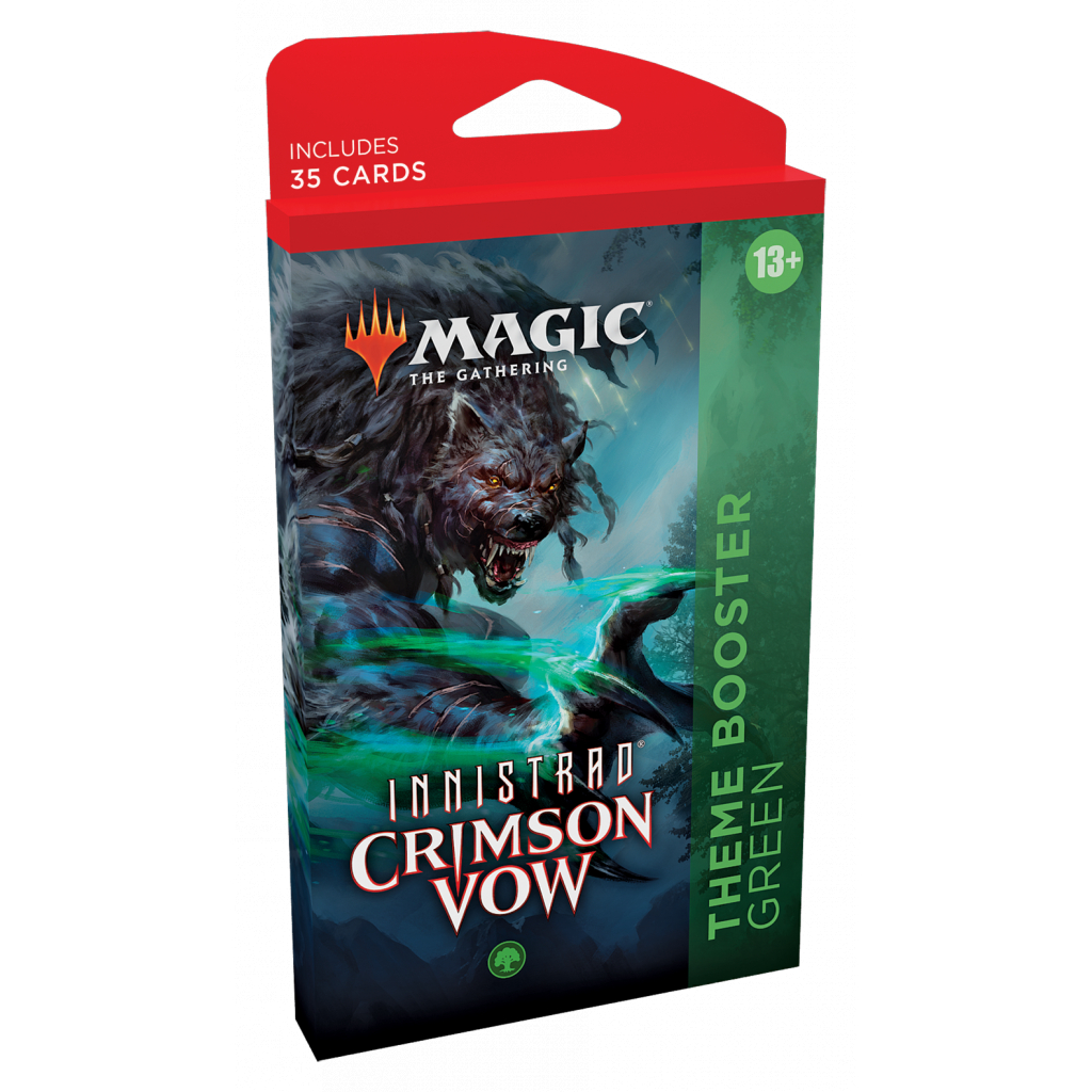 Magic the Gathering: Innistrad: Crimson Vow Green Theme Booster (English)