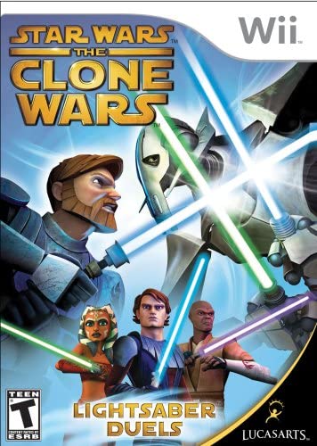 Star Wars The Clone Wars Lightsaber Duels Wii (Seminovo)