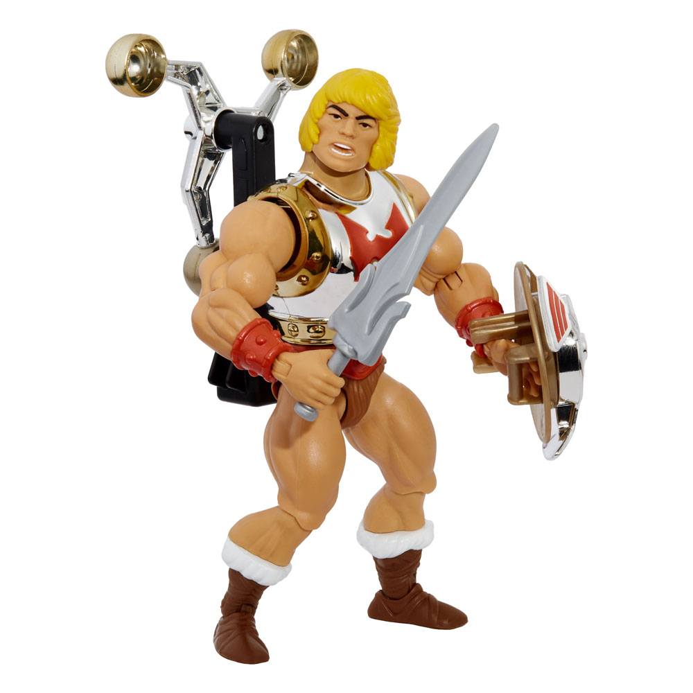 Masters of the Universe Origins Deluxe Action Figure Flying Fists He-Man