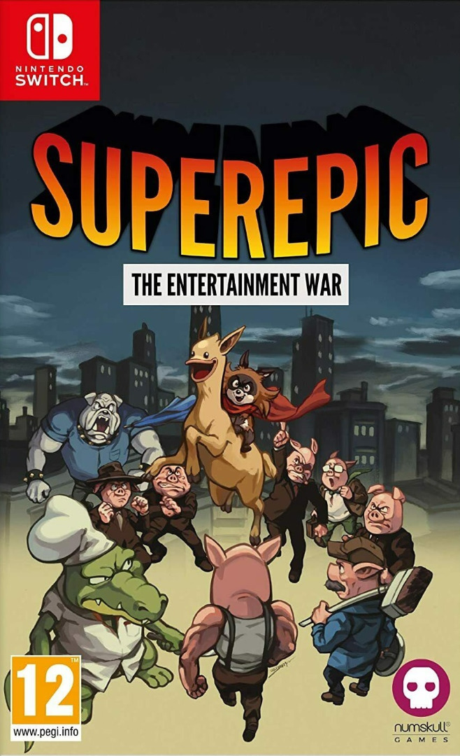 SuperEpic: The Entertainment War Nintendo Switch (Novo)