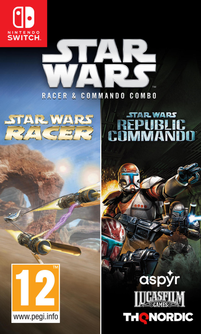 Star Wars Racer And Commando Combo Nintendo Switch (Novo)