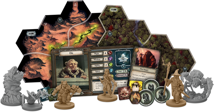 The Lord of the Rings: Journeys in Middle-Earth Shadowed Paths Expansion EN