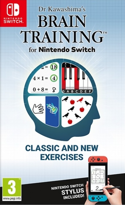 Dr Kawashima's Brain Training Nintendo Switch (Novo)