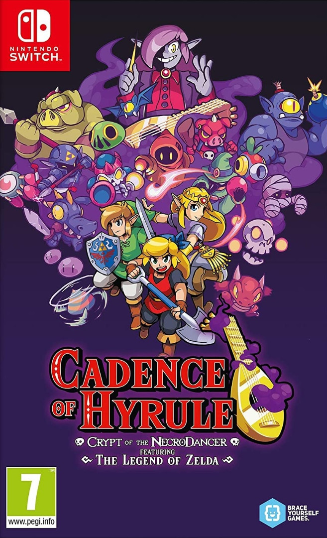 Cadence of Hyrule Crypt of the NecroDancer - Zelda Nintendo Switch (Novo)