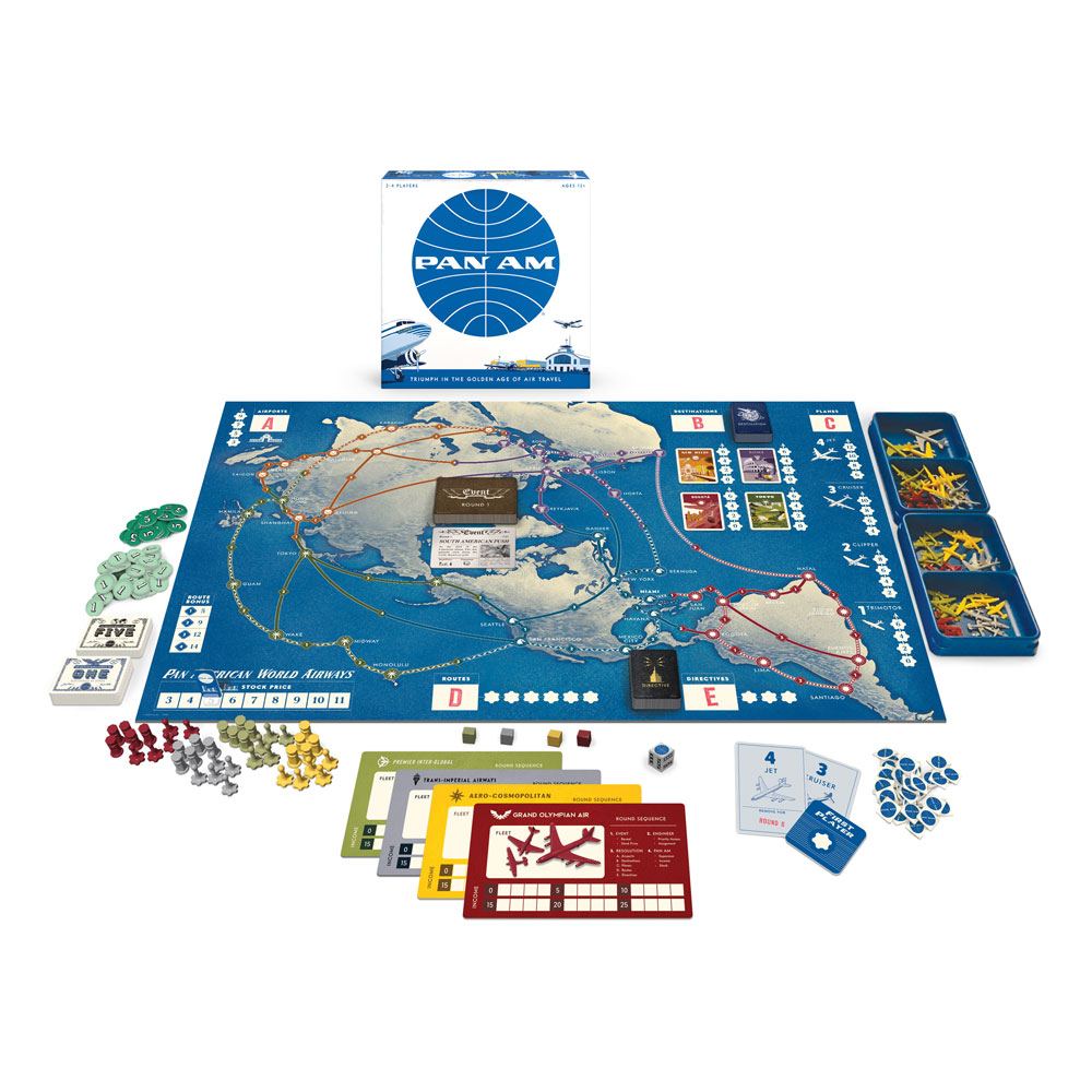 Pan Am The Game Board Game *English Version*