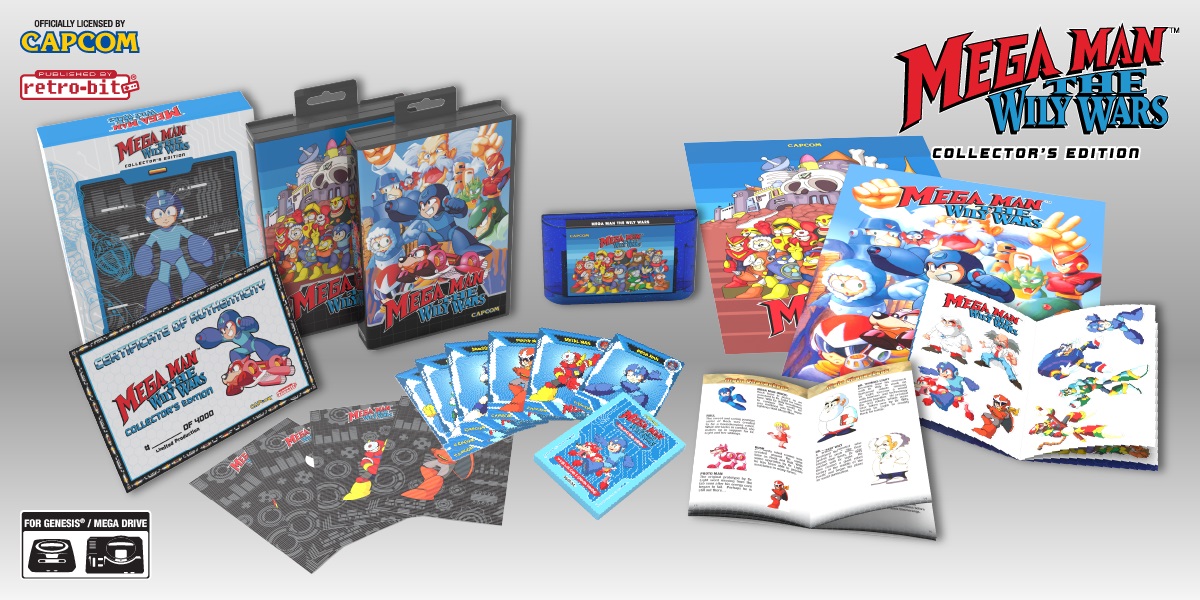 Mega Man The Wily Wars - Collectors Edition
