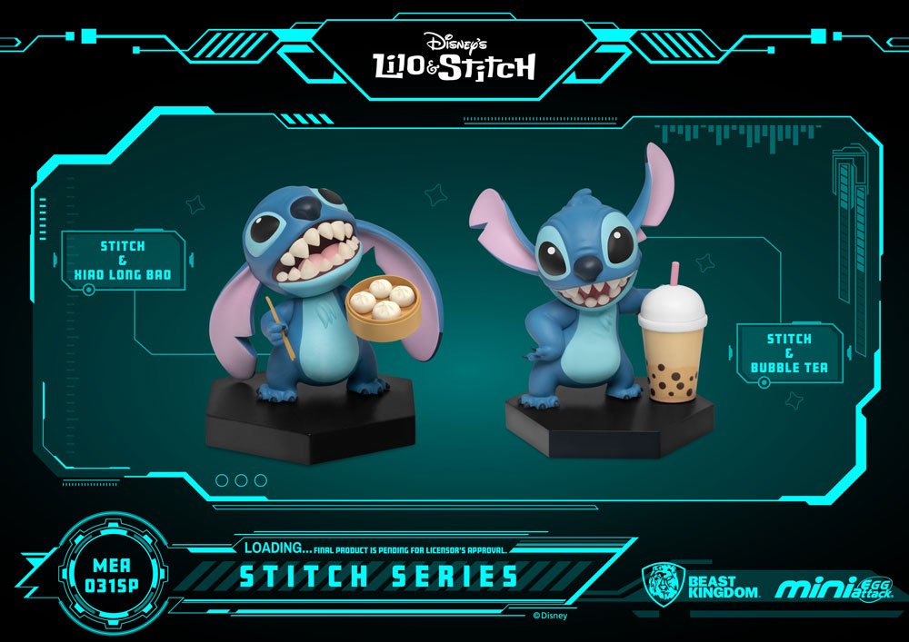 Lilo & Stitch Mini Egg Attack Figures 2-Pack Stitch Series Cuisine 8 cm