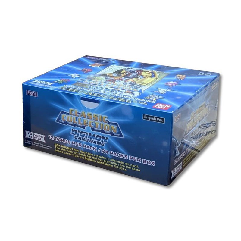 Digimon Card Game - Classic Collection EX-01 Booster Display (24 Packs) EN