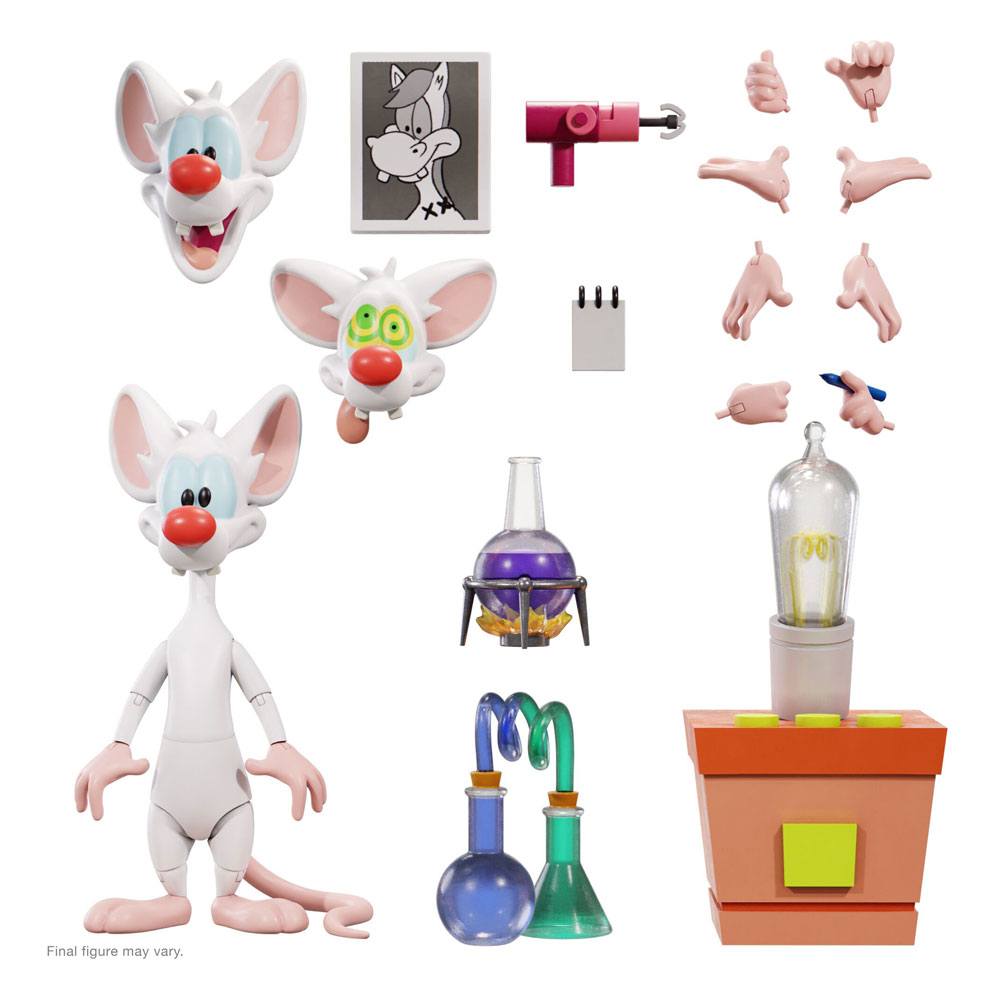 Pinky and the Brain Ultimates Action Figure Pinky 18 cm