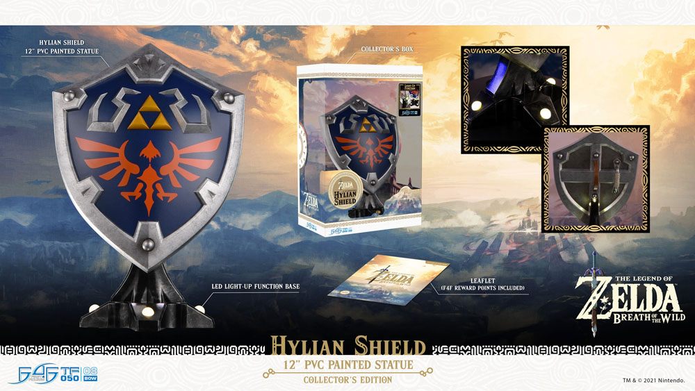 The Legend of Zelda Breath of the Wild Hylian Shield Collector's Edition