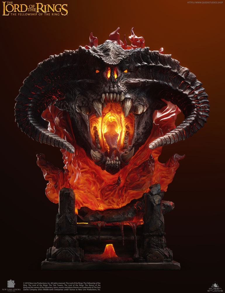 Lord of the Rings Bust 1/1 Balrog Version II (Flames & Base) 164 cm