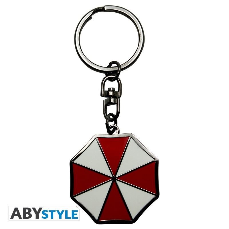 Resident Evil - Umbrella Logo Metal Keychain