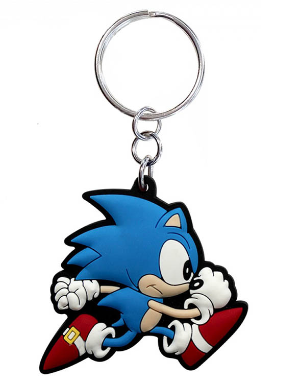 Sonic the Hedghog Sonic Run Keychain