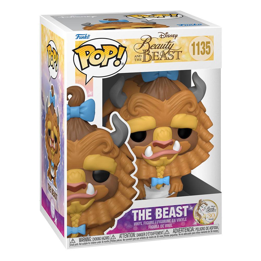Beauty and the Beast POP! Movies Vinyl Figure Beast w/Curls 9 cm