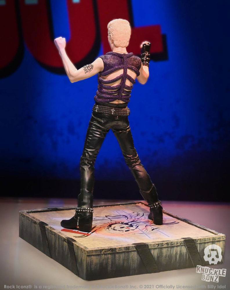 Billy Idol Rock Iconz Statue 1/9 Billy Idol II Limited Edition 22 cm
