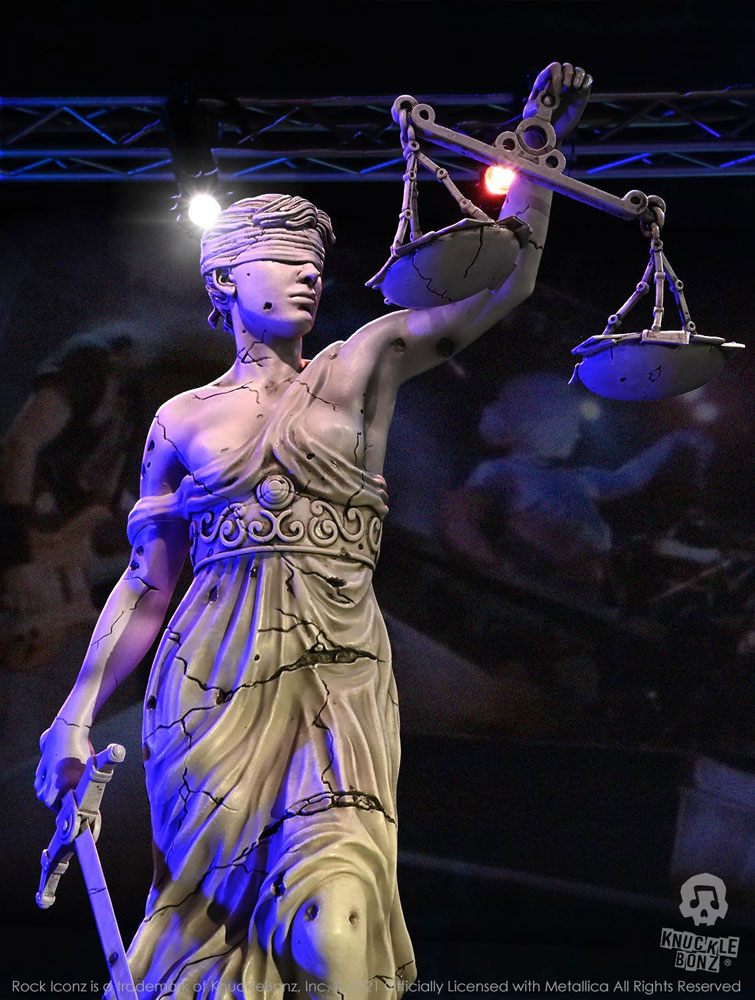 Metallica Rock Ikonz On Tour Statue Lady Justice