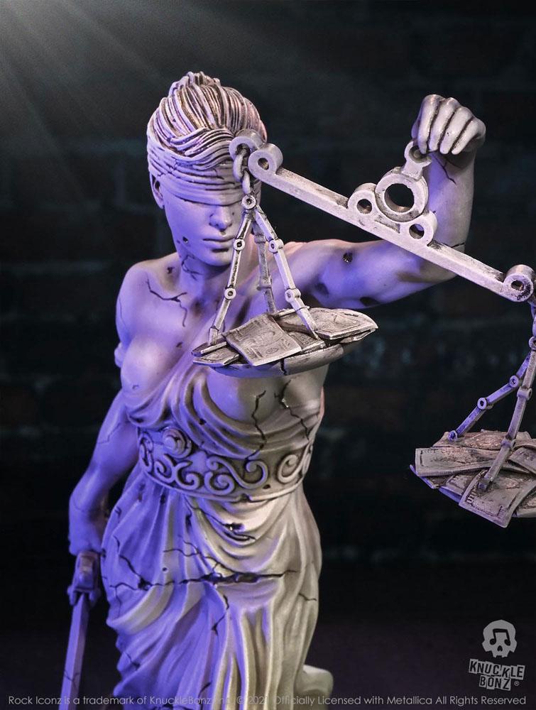 Metallica Rock Ikonz On Tour Statue Lady Justice