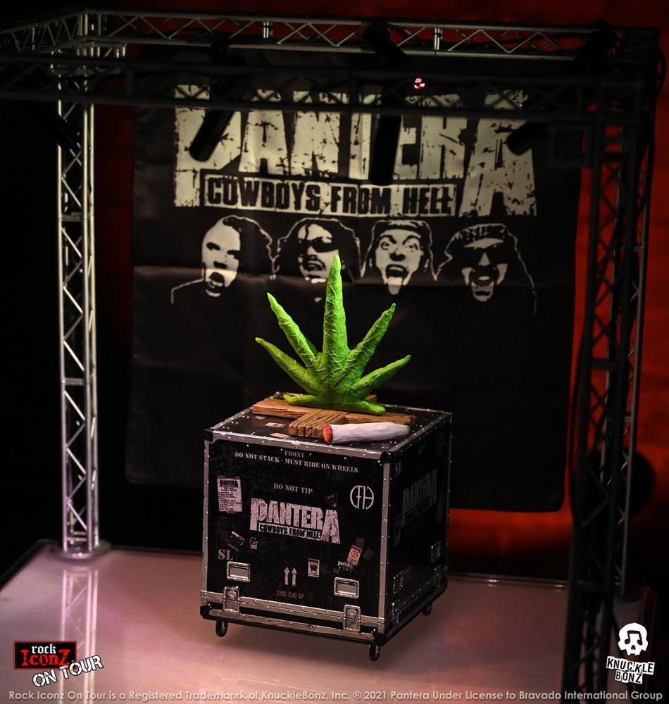 Rock Iconz: Pantera - Cowboys from Hell Road Case and Stage Backdrop Set 