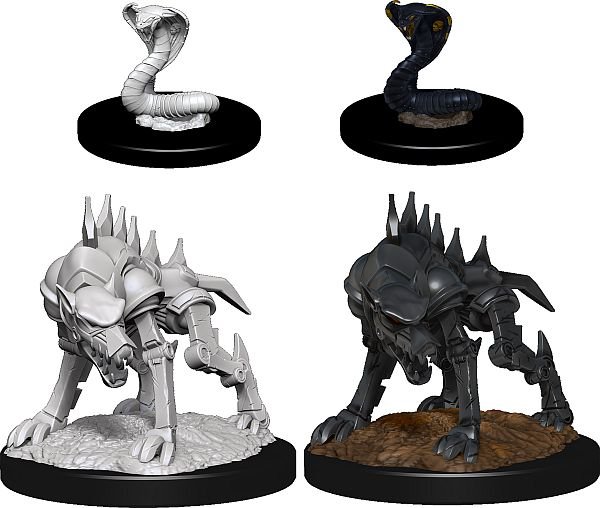 Dungeons and Dragons: Nolzur's Marvelous Miniatures - Iron Cobra / Iron Def