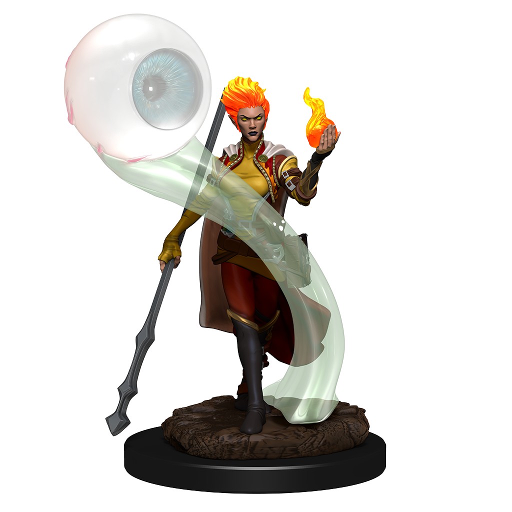 Dungeons and Dragons: Realms - Female Fire Genasi Premium Figure