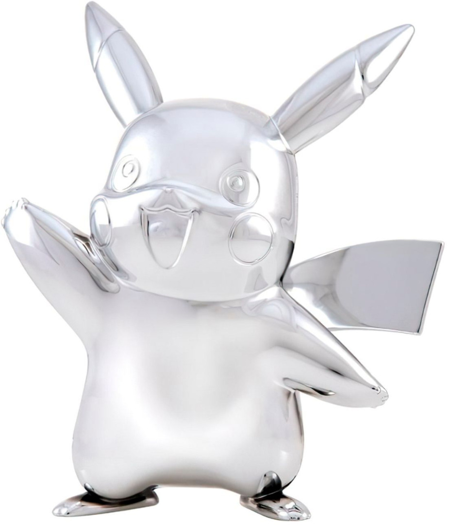 Pokemon: 25th Anniversary - Silver Pikachu 3 inch Figure 