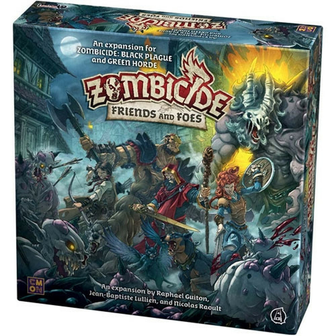 Zombicide Green Horde Friends and Foes English
