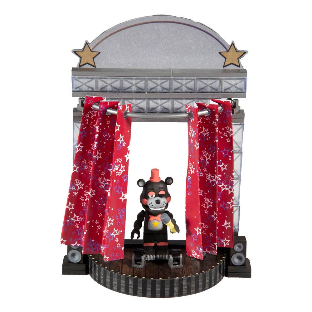 Five Nights at Freddy's Small Construction Set Star Curtain Stage