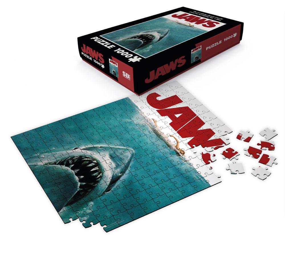 Jaws Puzzle Movie Poster 1000 Peças