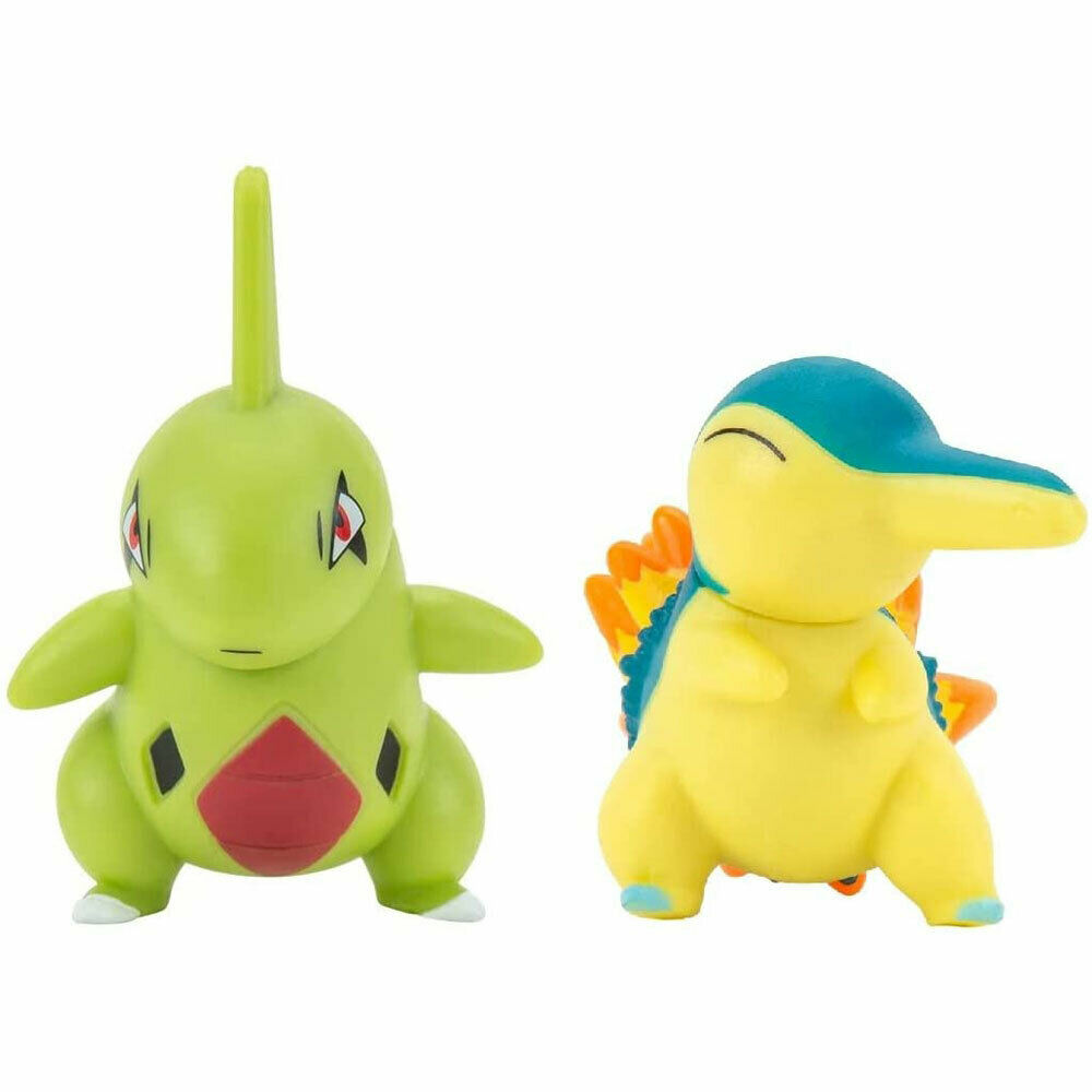 Pokémon Battle Mini Figure Larvitar & Cyndaquil 5-8 cm