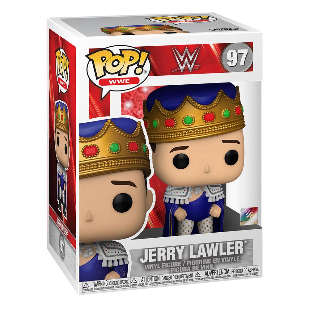 WWE POP! Vinyl Figure Jerry Lawler (Metallic) 9 cm