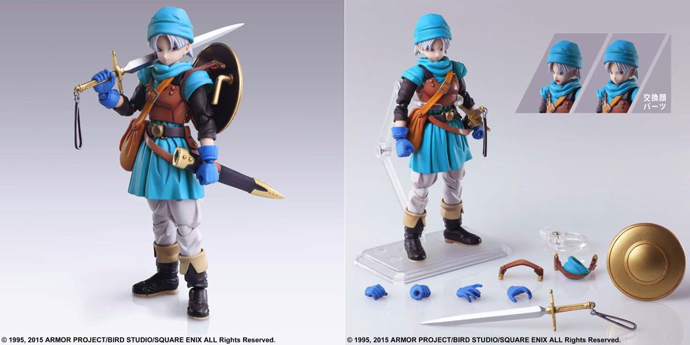 Dragon Quest VI Realms of Revelation Bring Arts Action Figure Terry 13 cm