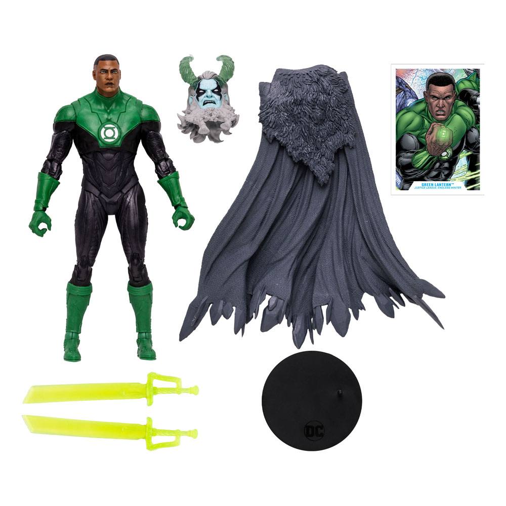 DC Multiverse Build Action Figure Green Lantern John Stewart Endless Winter