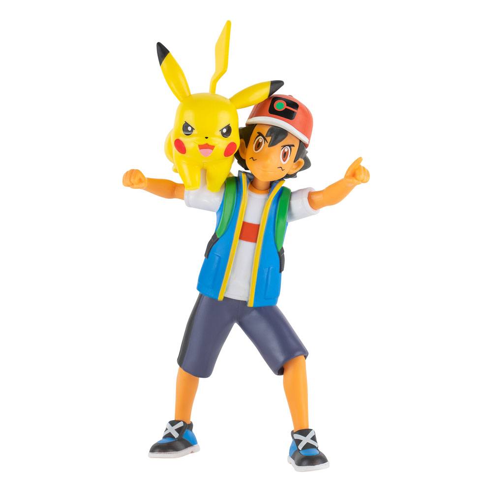 Pokémon Battle Feature Action Figure Ash & Pikachu 11 cm