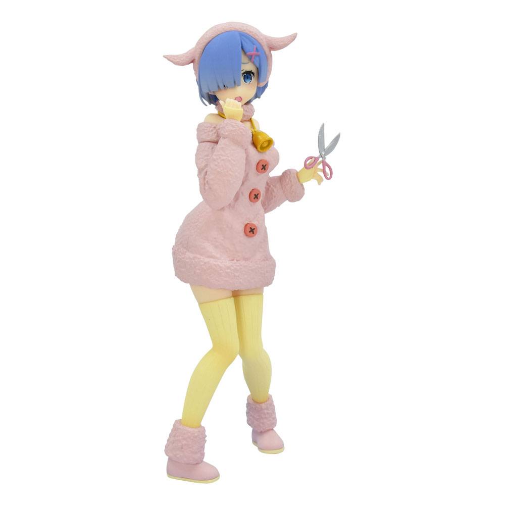 Re:ZERO SSS PVC Statue Rem The Wolf and the Seven Kids Pastel Color 21 cm