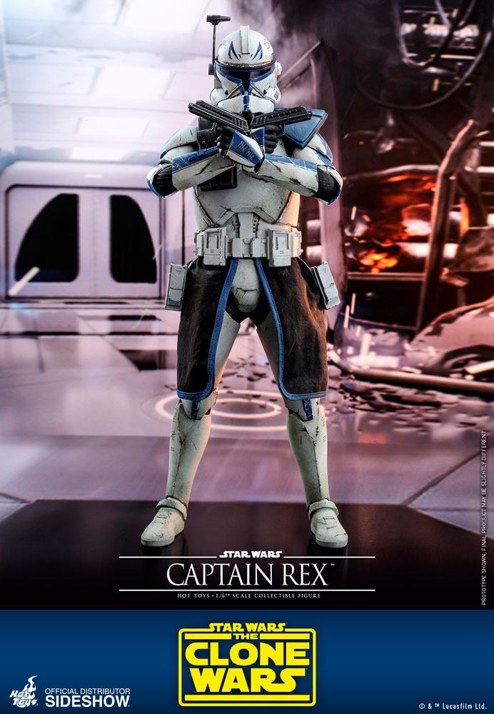 Star Wars The Clone Wars Action Figure 1/6 Captain Rex 30 cm