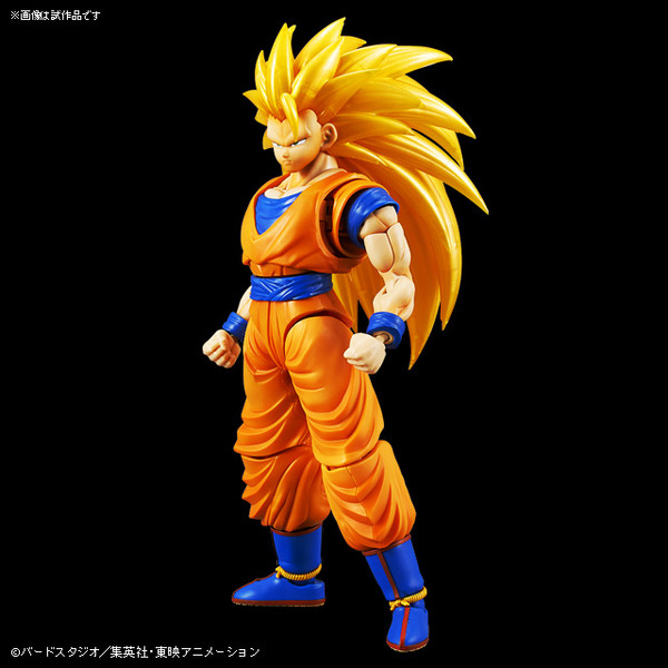 Dragonball Z Figure-rise Standard Model Kit Super Saiyan 3 Son Goku 18 cm