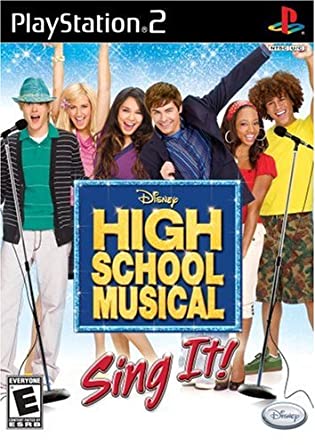 Disney High School Musical Sing it PS2 (Seminovo)