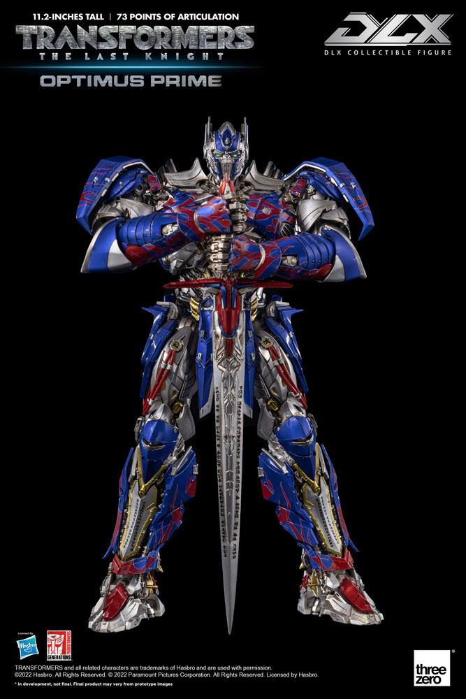 Transformers: The Last Knight DLX Action Figure 1/6 Optimus Prime 28 cm