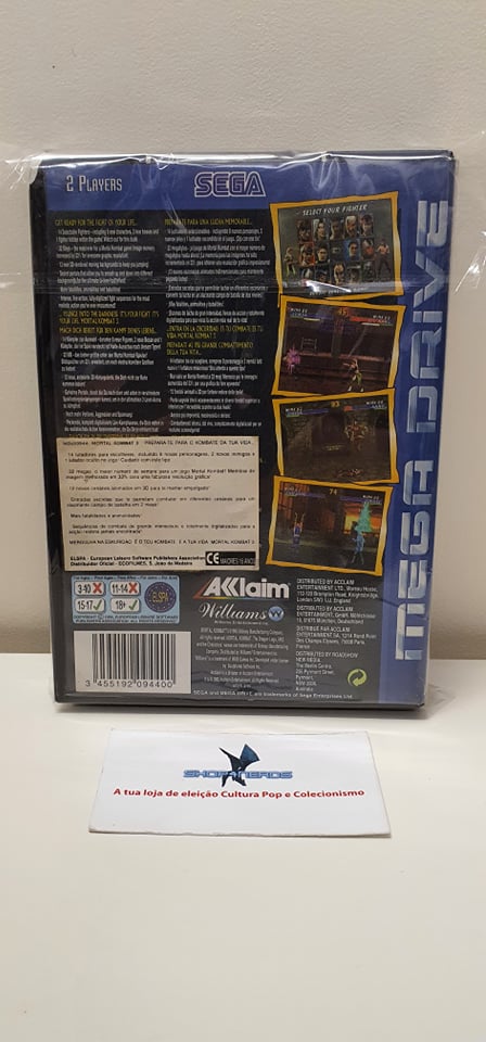 Mortal Kombat 3 Sega Mega Drive (Usado)