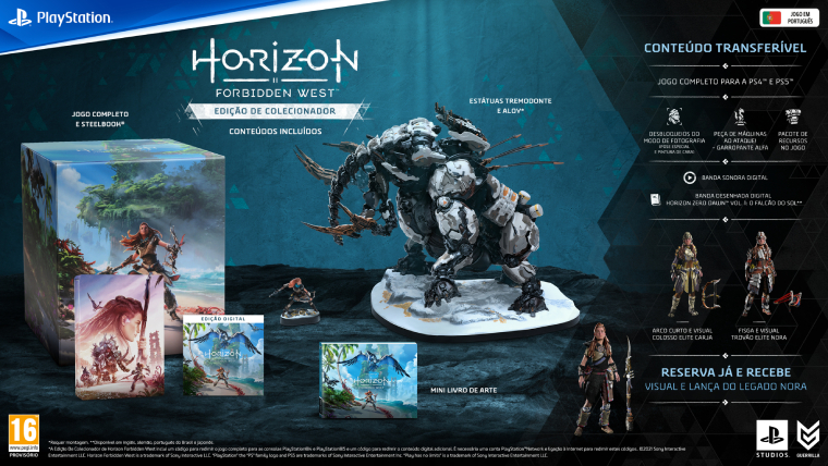 Horizon Forbidden West Edição Colecionador PS5 (Novo)