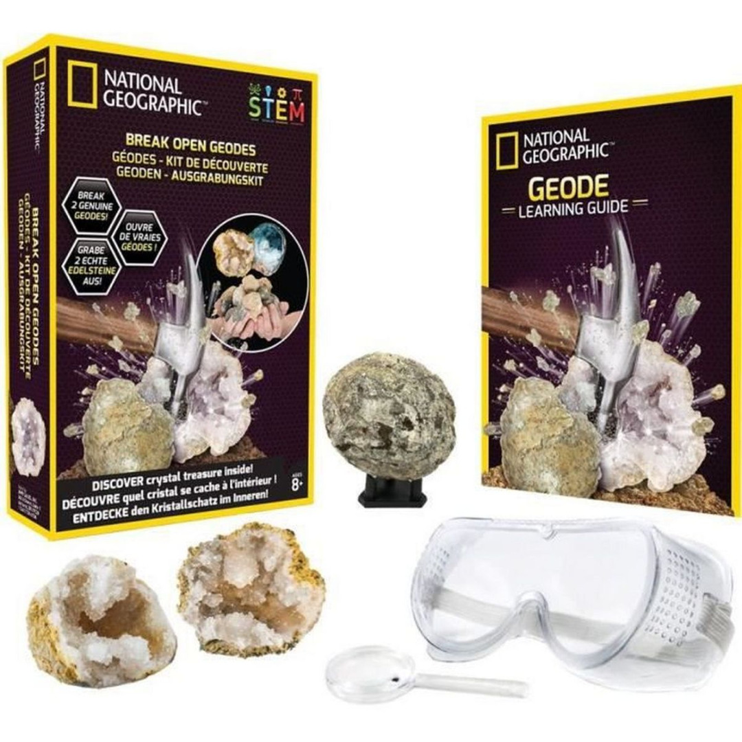 National Geographic - Break Open Geodes Kit EN