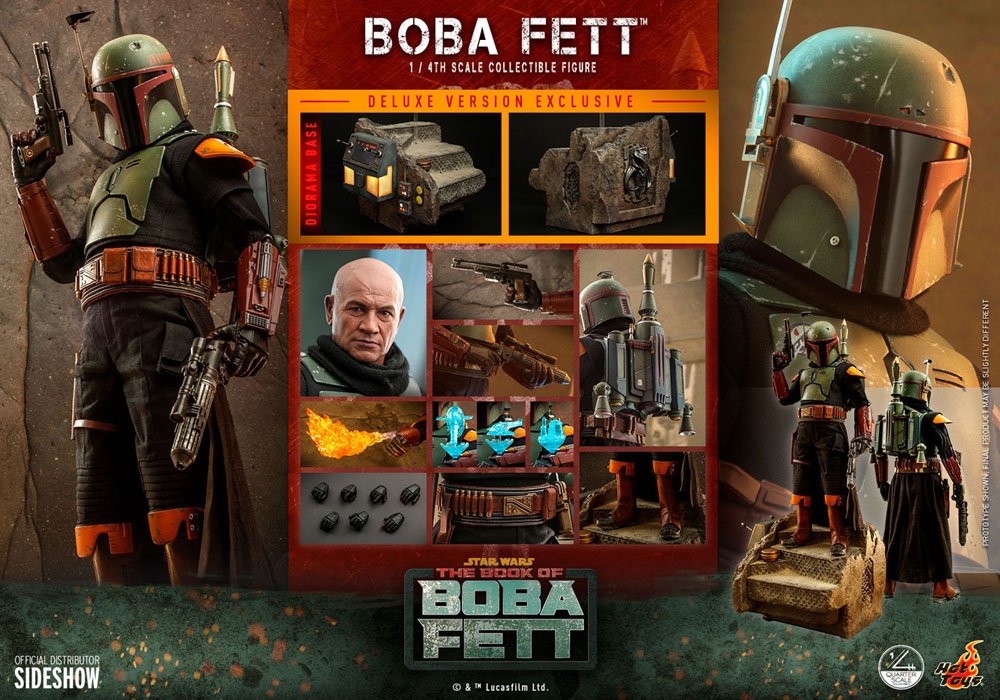 Star Wars: The Book of Boba Fett - Deluxe Boba Fett 1:4 Scale Figure