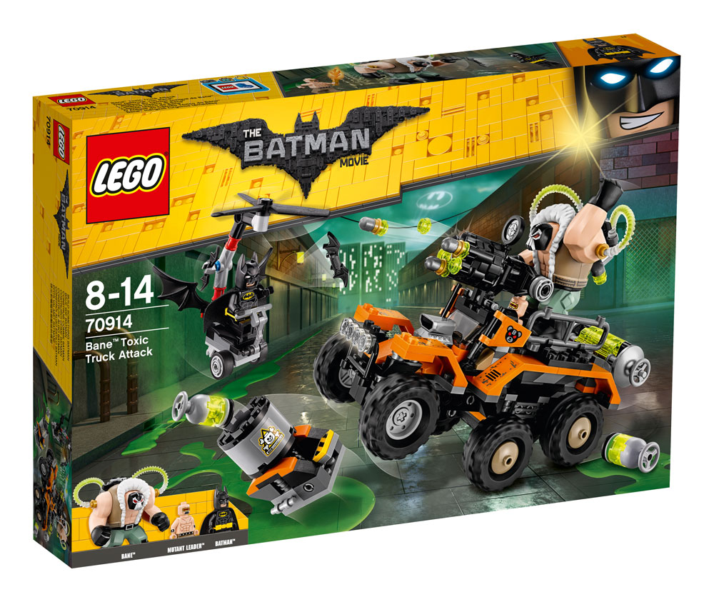 The LEGO® Batman Movie™ Bane™ Toxic Truck Attack