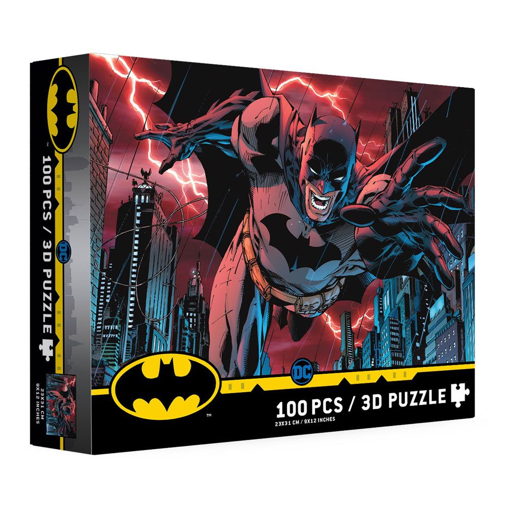 DC Comics Jigsaw Puzzle with 3D-Effect Batman Urban Legend (100 pieces)