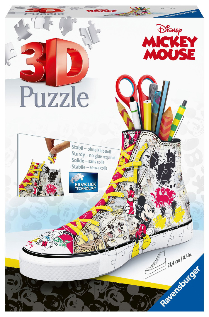 Disney 3D Puzzle Sneaker Disney Mickey (108 pieces)