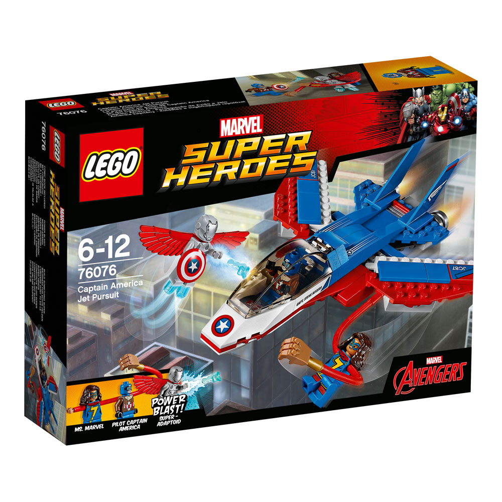 LEGO® Marvel Super Heroes™ Avengers Captain America Jet Pursuit