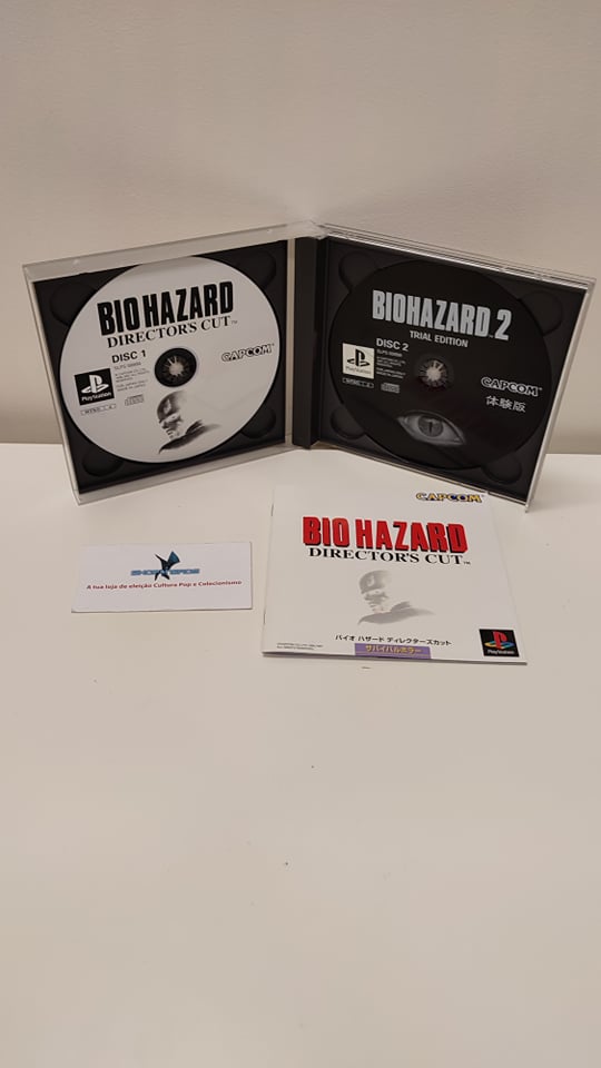 Biohazard/Resident Evil Director's Cut Playstation NTSC-J (Seminovo)