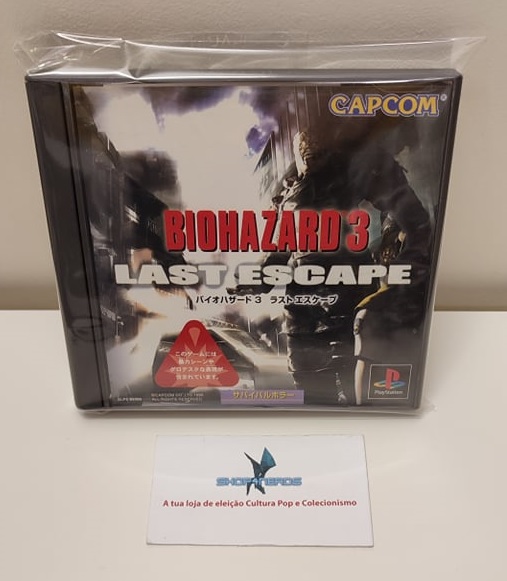 Biohazard/Resident Evil 3 Last Escape Playstation NTSC-J (Seminovo)