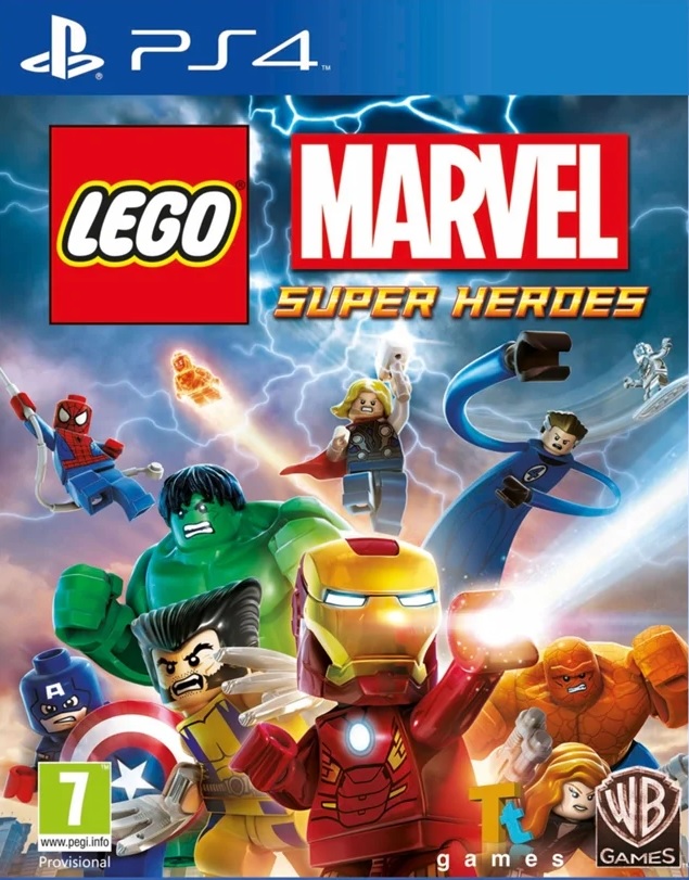 Lego Marvel Super Heroes PS4 (Seminovo)