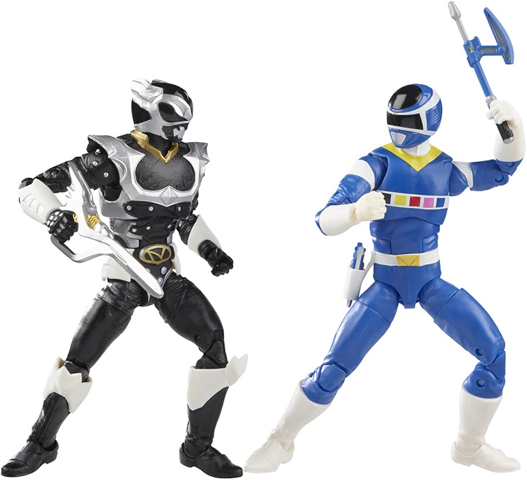 Power Rangers Lightning Collection AF Space Blue Ranger vs. Silver Psycho